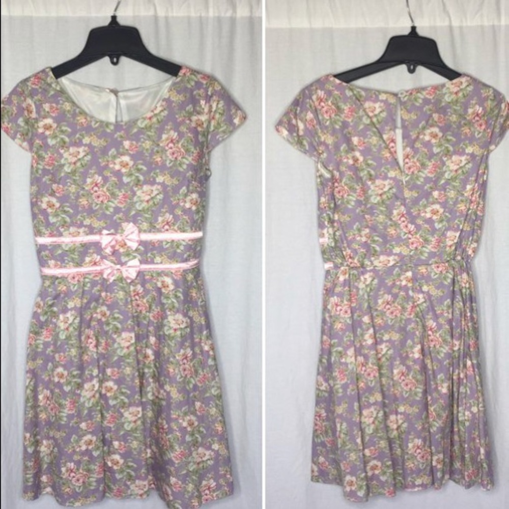 Bonne Chance Collections lilac floral dress
